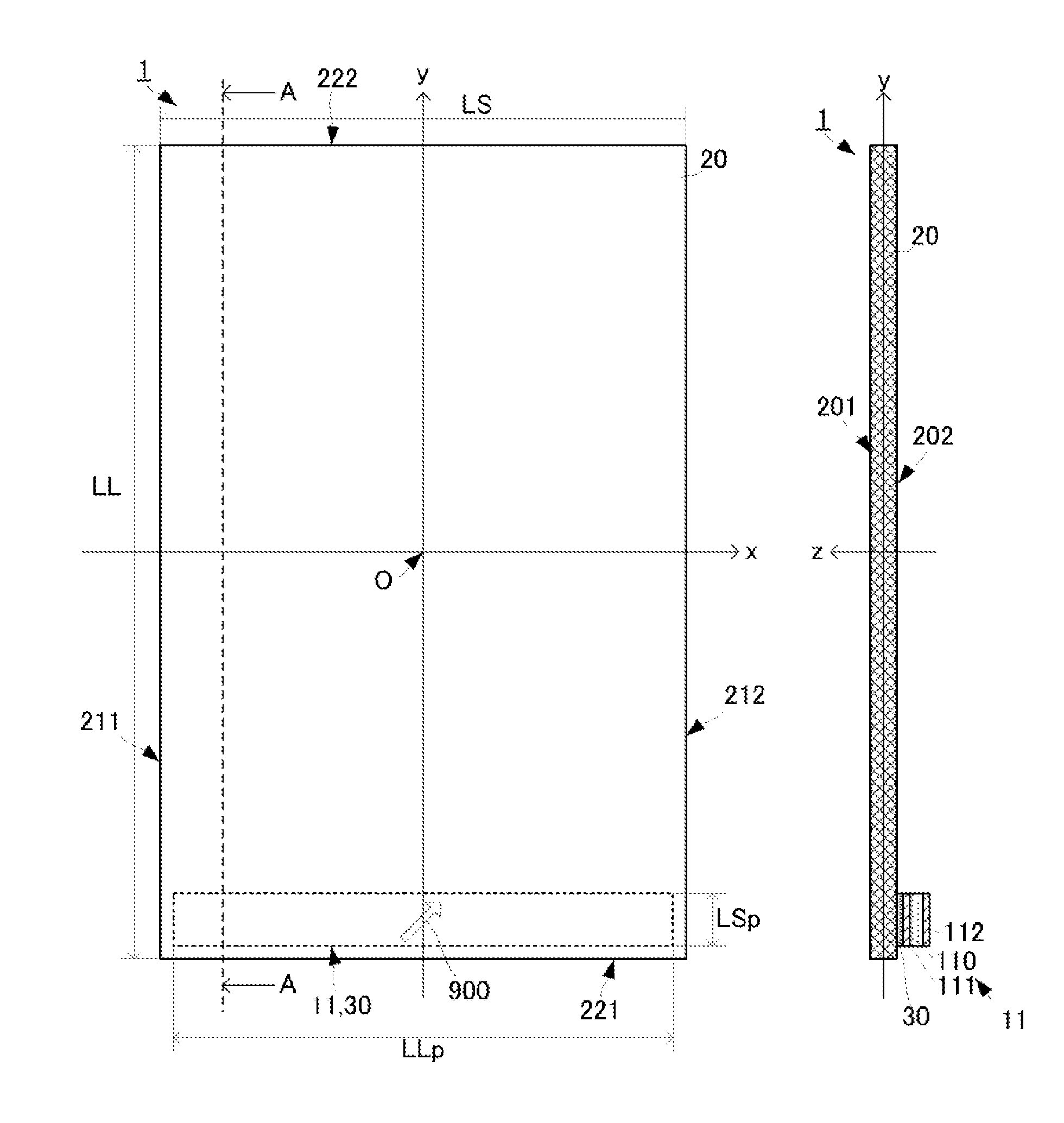 Pressure-detecting sensor