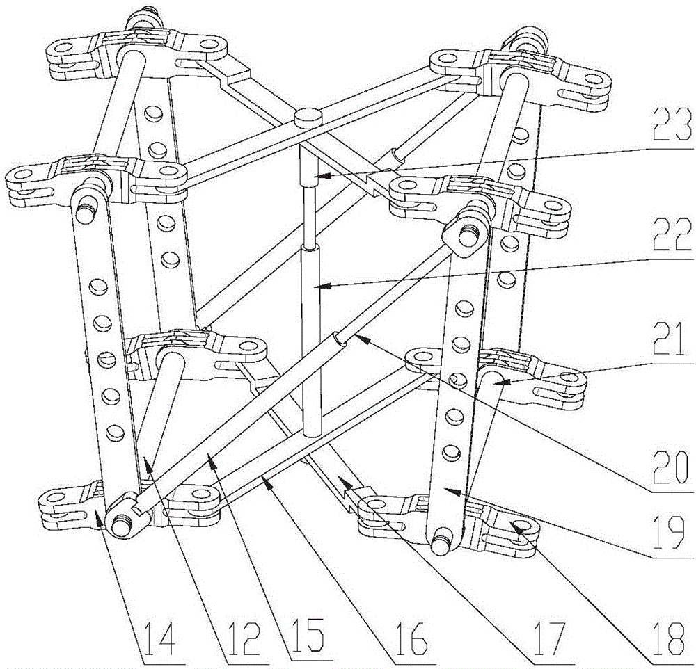 Bi-directional motion telescopic mechanical arm