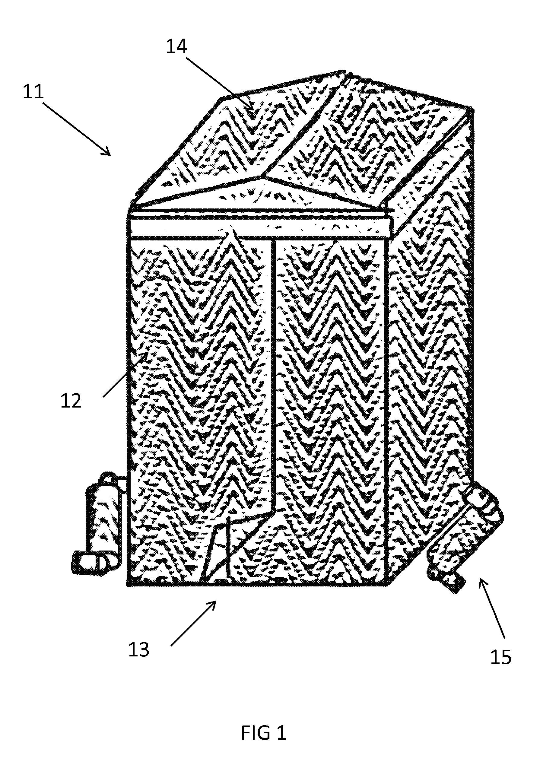 Mobile soundproof enclosure with changeable room geometry and optional ventilation noise cancelling device