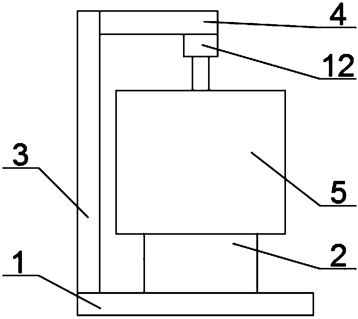 Coating grinding device