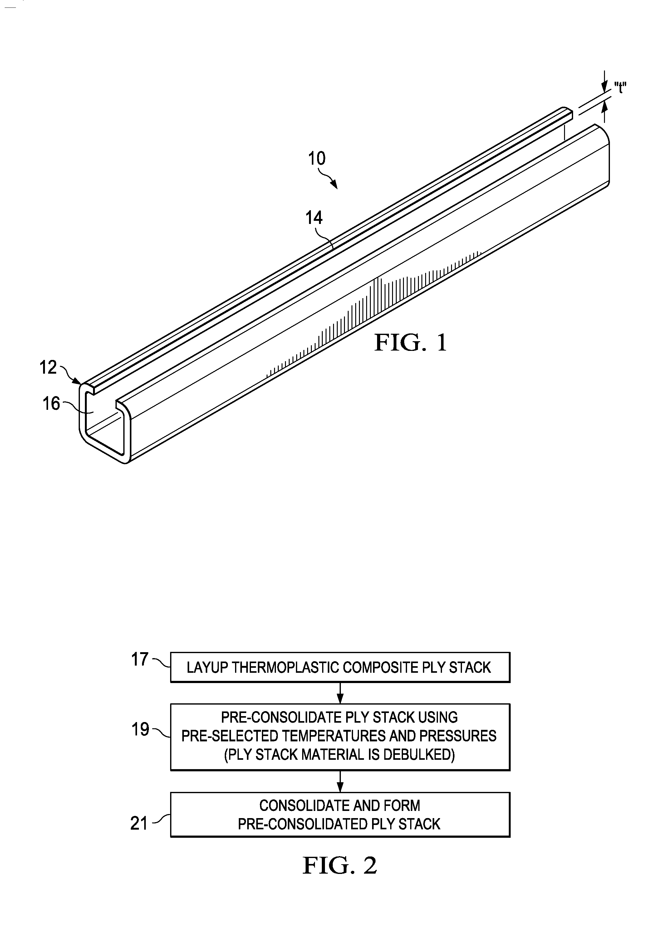 Method and Apparatus for Forming Thick Thermoplastic Composite Structures