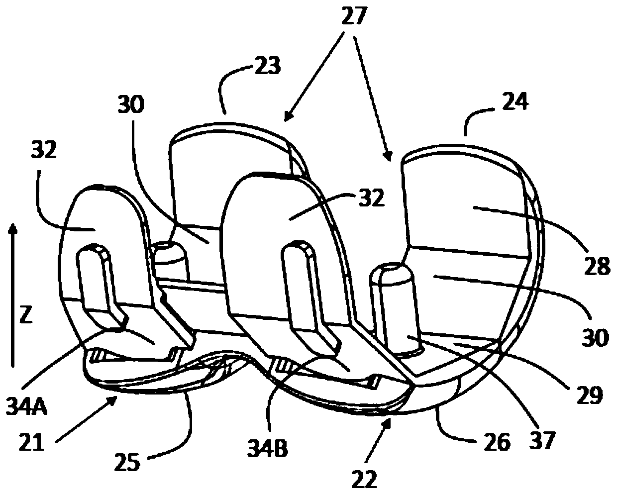 Modular knee prosthesis