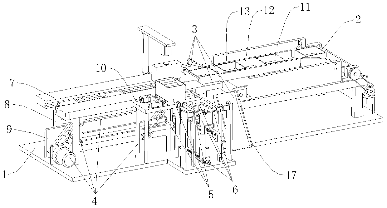 Automatic chip feeding device for printed circuit board welding