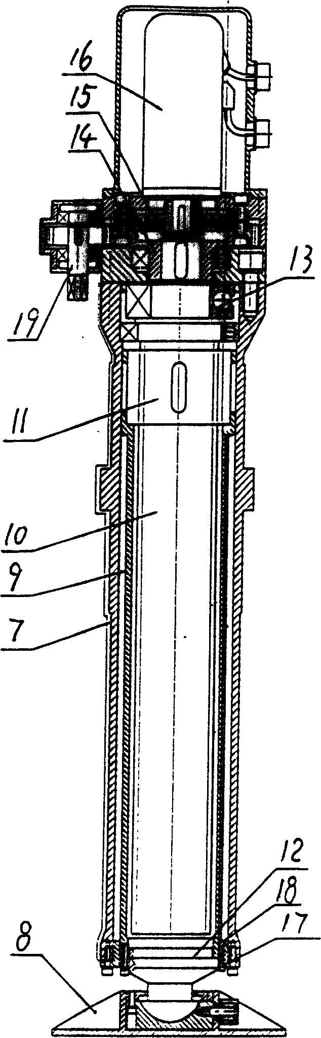 Ground mobile working platform for electronic device