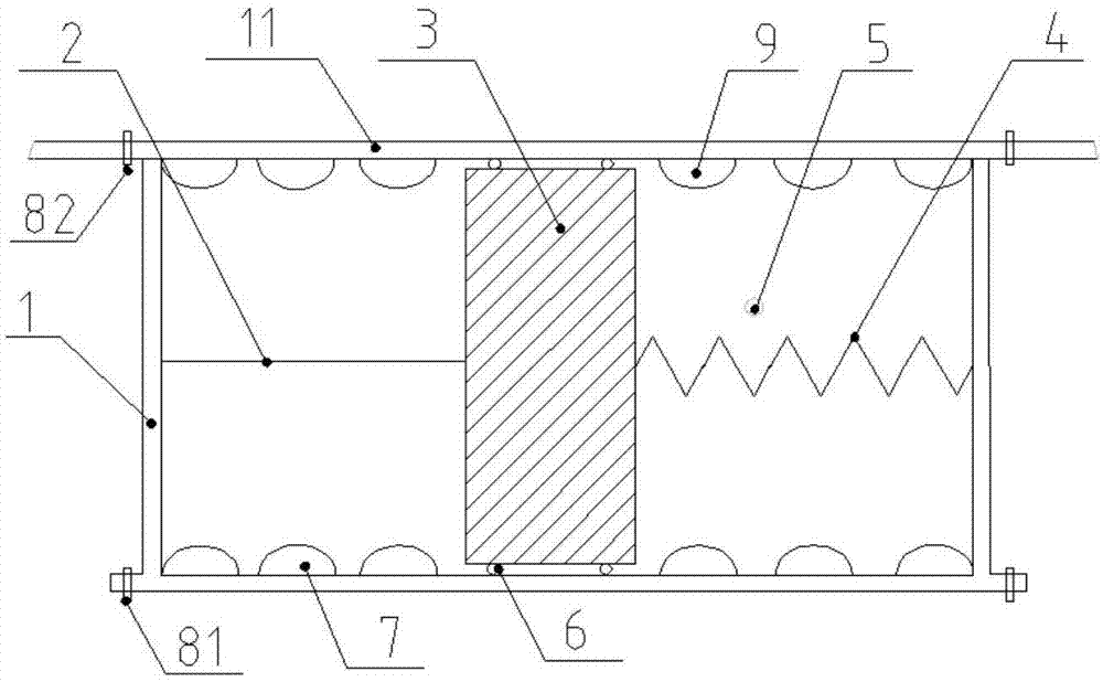 Water leakage detection device used for high voltage converter and combined device and method thereof