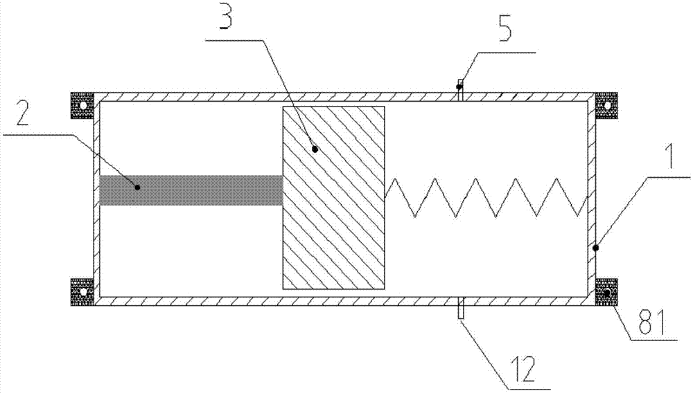 Water leakage detection device used for high voltage converter and combined device and method thereof