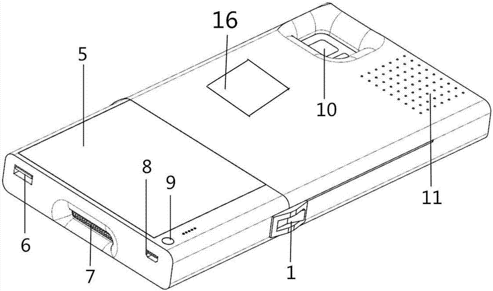 Novel multifunctional mobile phone shell