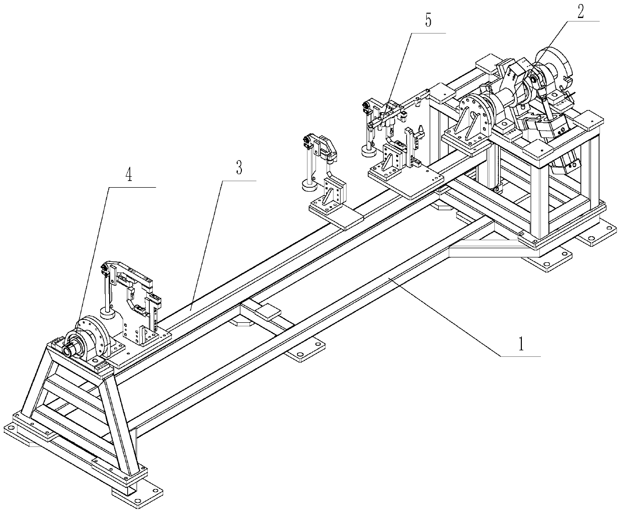 Automobile longitudinal beam weld reinforcement tool device