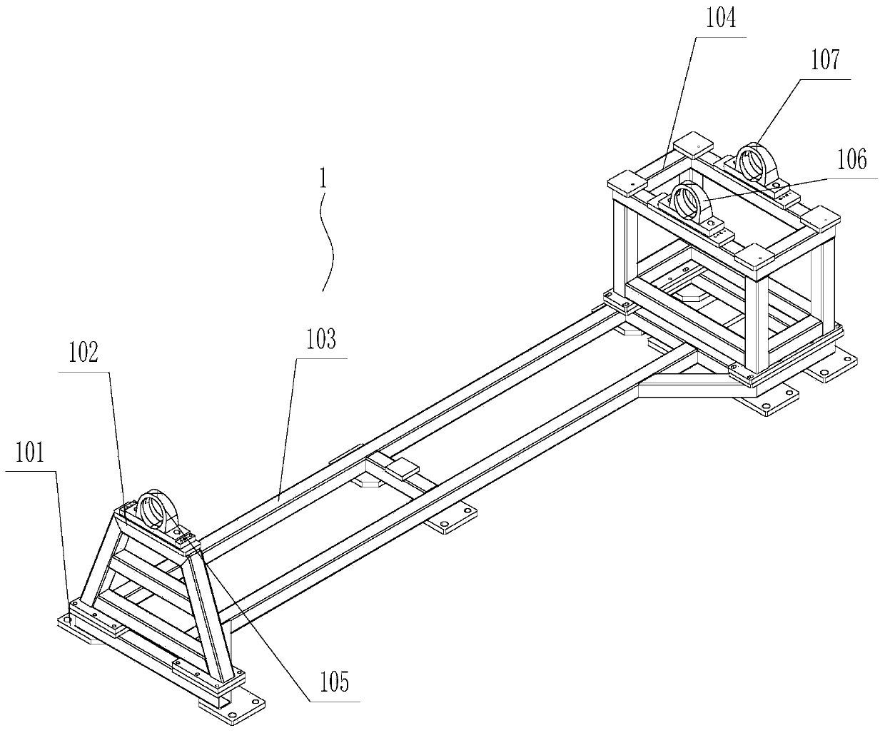 Automobile longitudinal beam weld reinforcement tool device