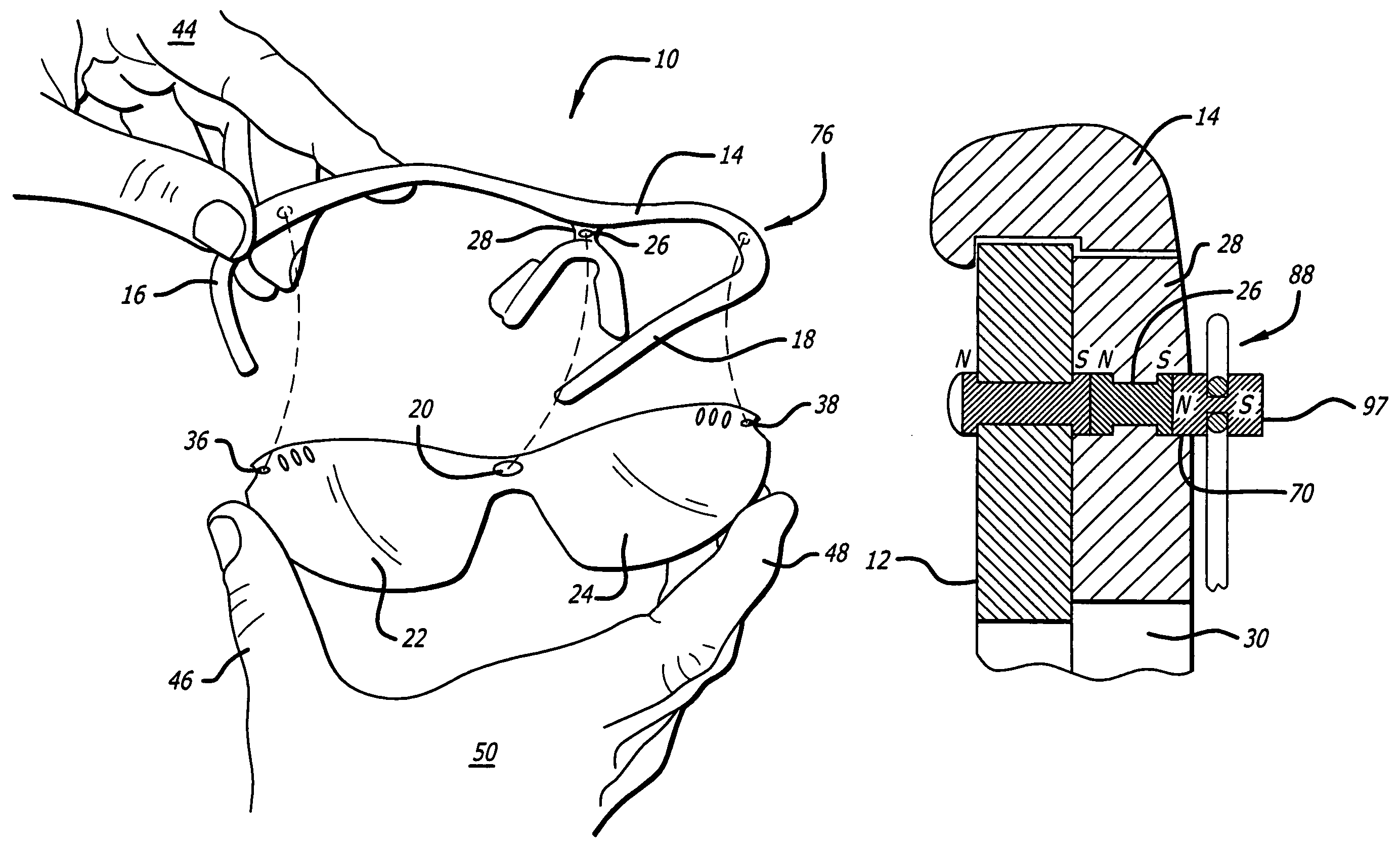 Convertible eyewear