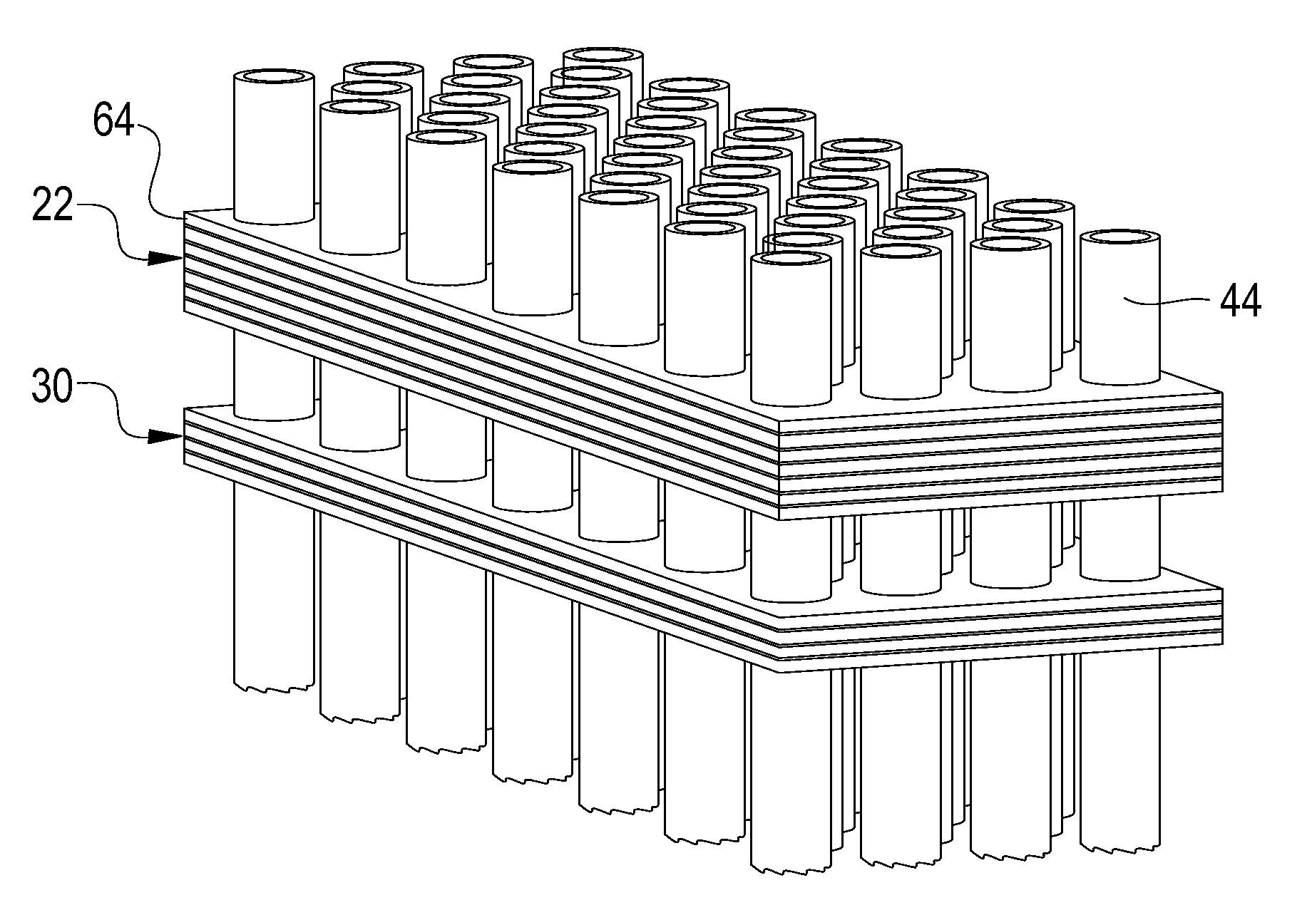 Method for manufacturing a micro tube heat exchanger