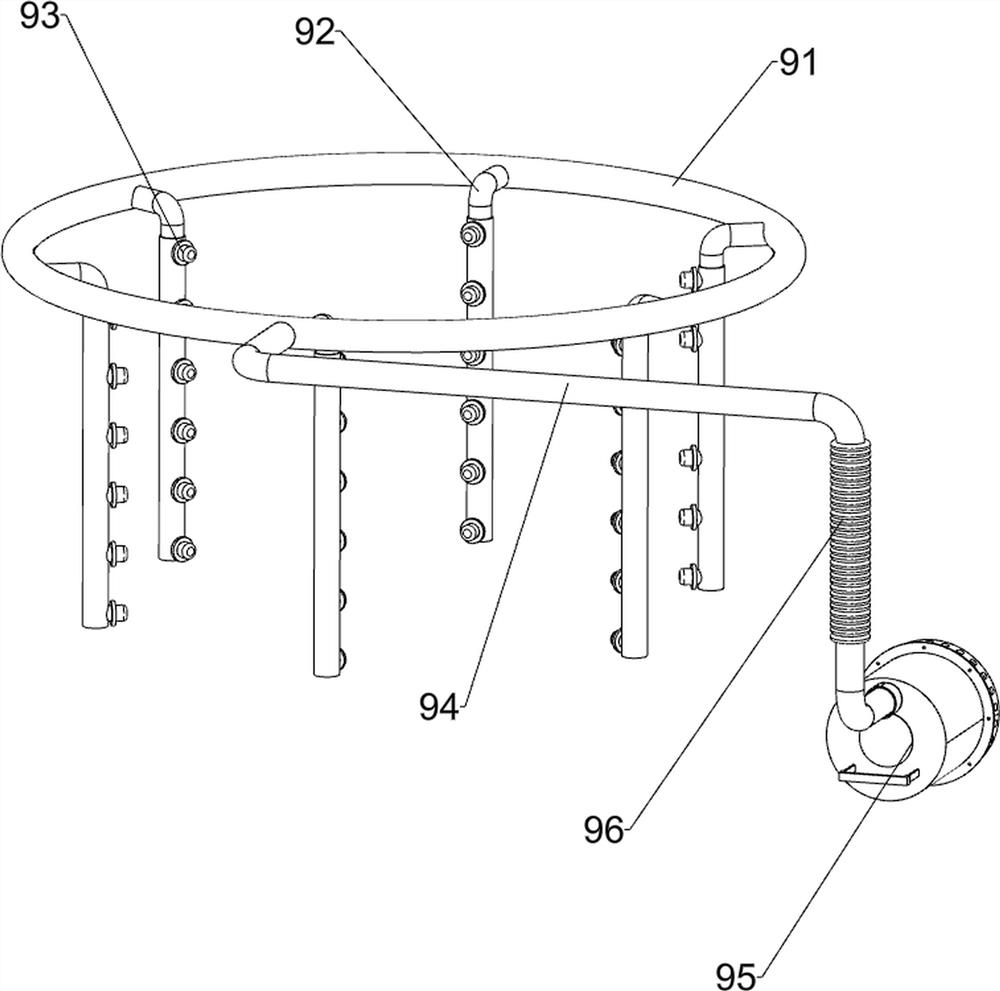 Flushing device of reverse osmosis membrane for sea water desalination