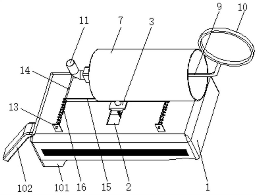 A cleaning device for eye care