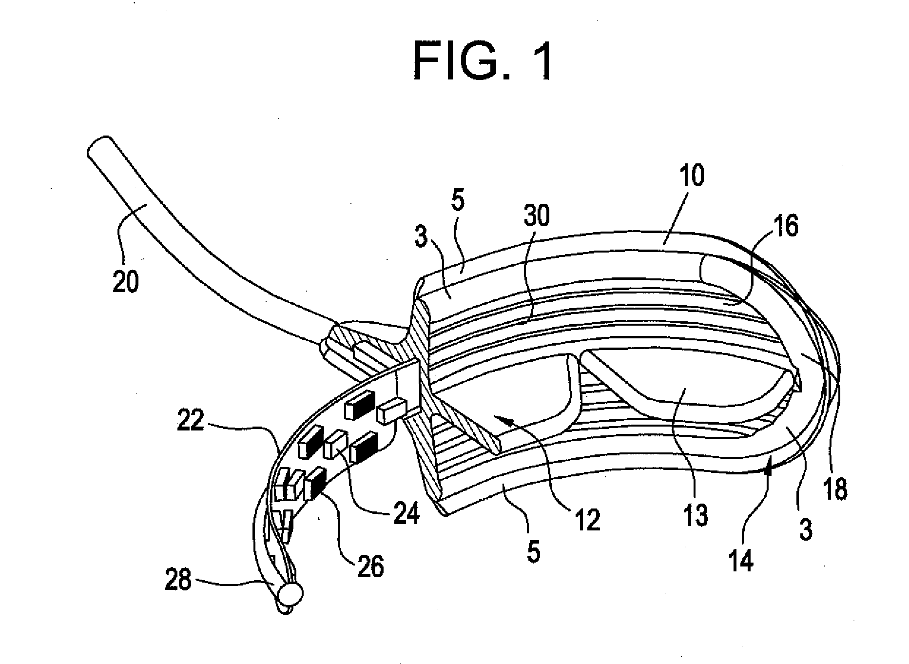 Closed system mouthpiece with light and heat generation to activate a formulation to increase its volume