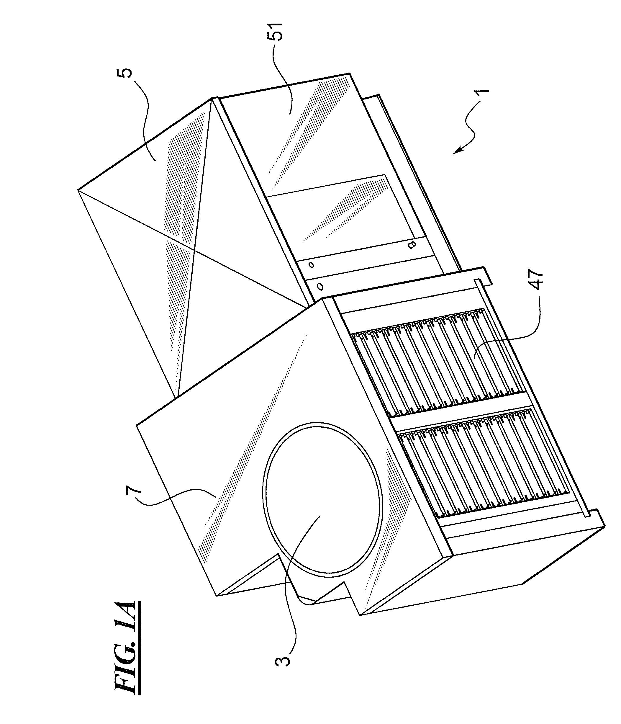 Evaporative condenser cooling unit and method