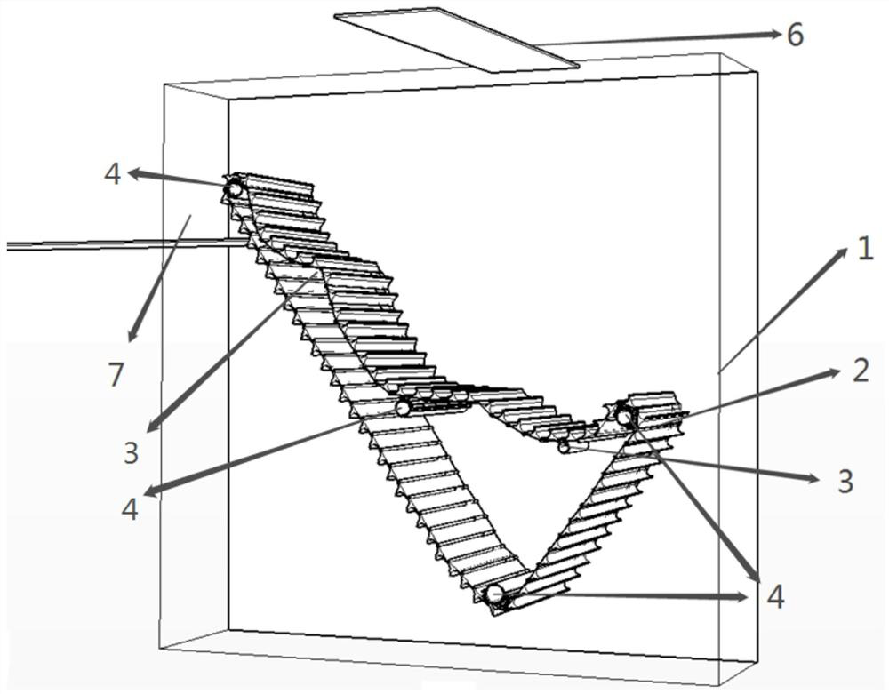 A Tobacco Stem Directional Arrangement Feeding Device Applicable to Stem Cutting Machine Equipment