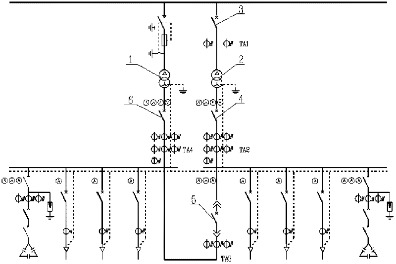 Method for controlling operation of automatic switching type transformer