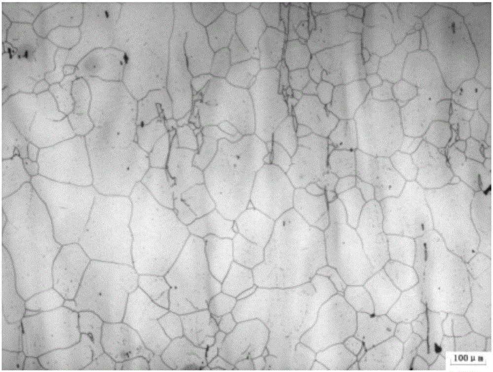 Manufacturing method for large-diameter austenitic stainless steel thick-wall pipe