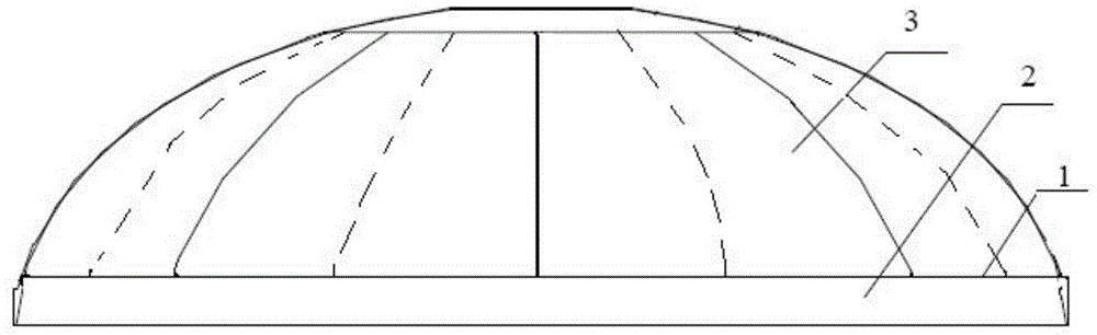 Spherical box bottom circumferential seam welding method for 5M-grade thin wall storage box