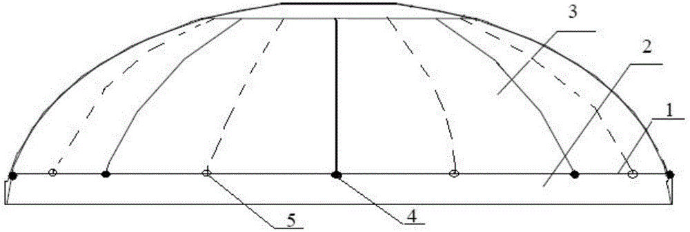 Spherical box bottom circumferential seam welding method for 5M-grade thin wall storage box