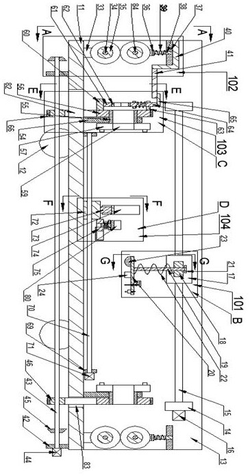 Device for automatically detecting and repairing building steel pipe crack