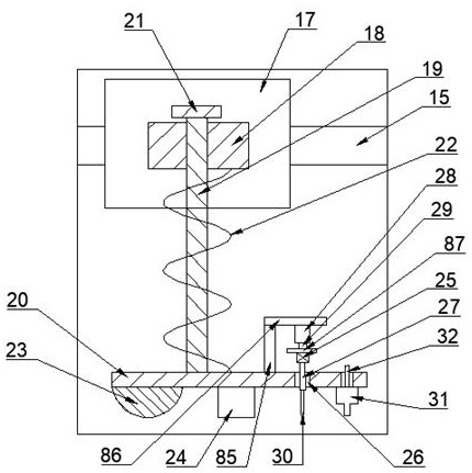 Device for automatically detecting and repairing building steel pipe crack