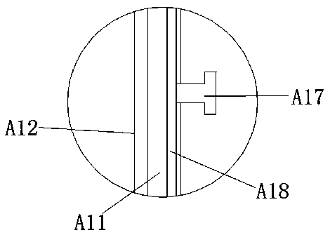 A drying device for garment fabric production