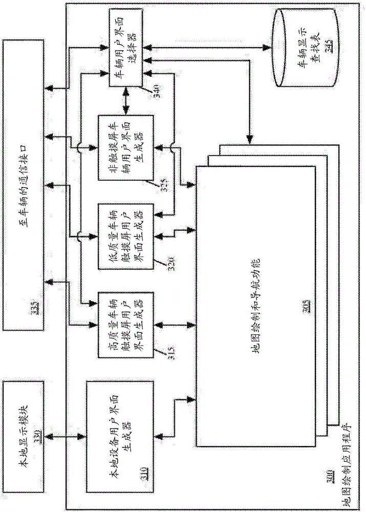 Mapping application search function