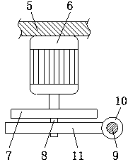 Fixing structure of ceramic grinding device