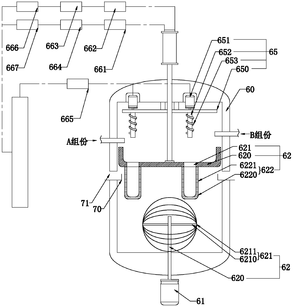 Ancient building transparent fireproof coating and preparation method thereof