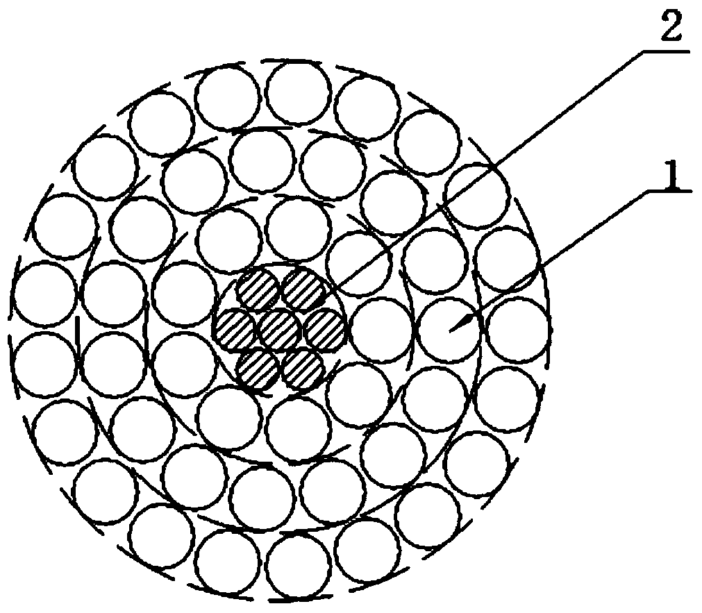 High-conductivity hard aluminum wire and preparing technology thereof