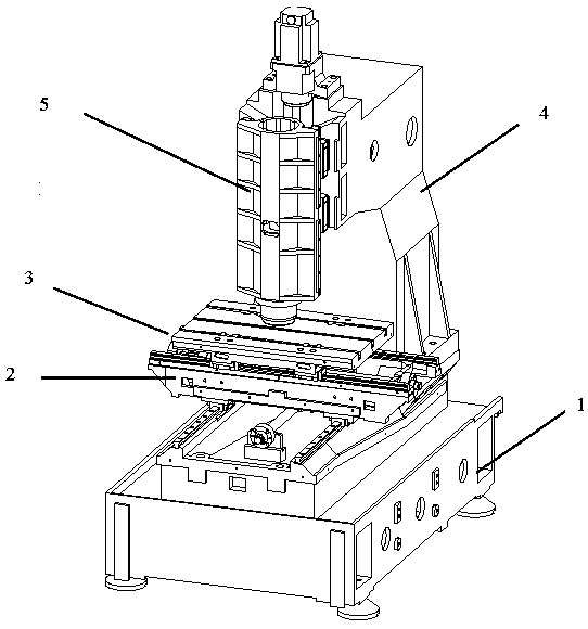 Intelligent high-speed drilling and tapping center machine tool