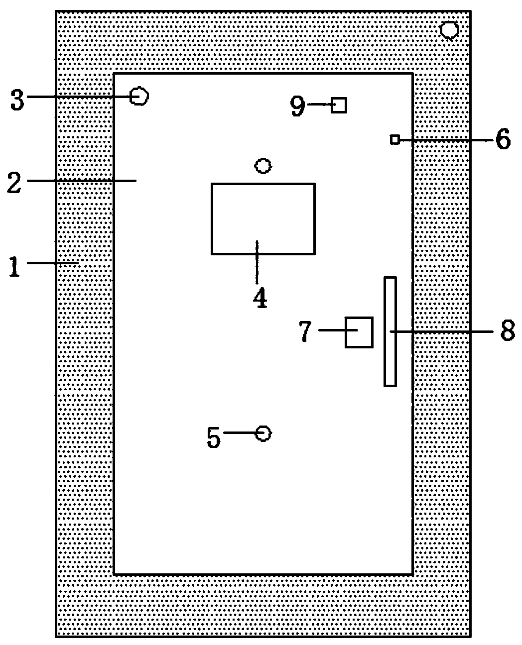 Door and lock integrated smart door