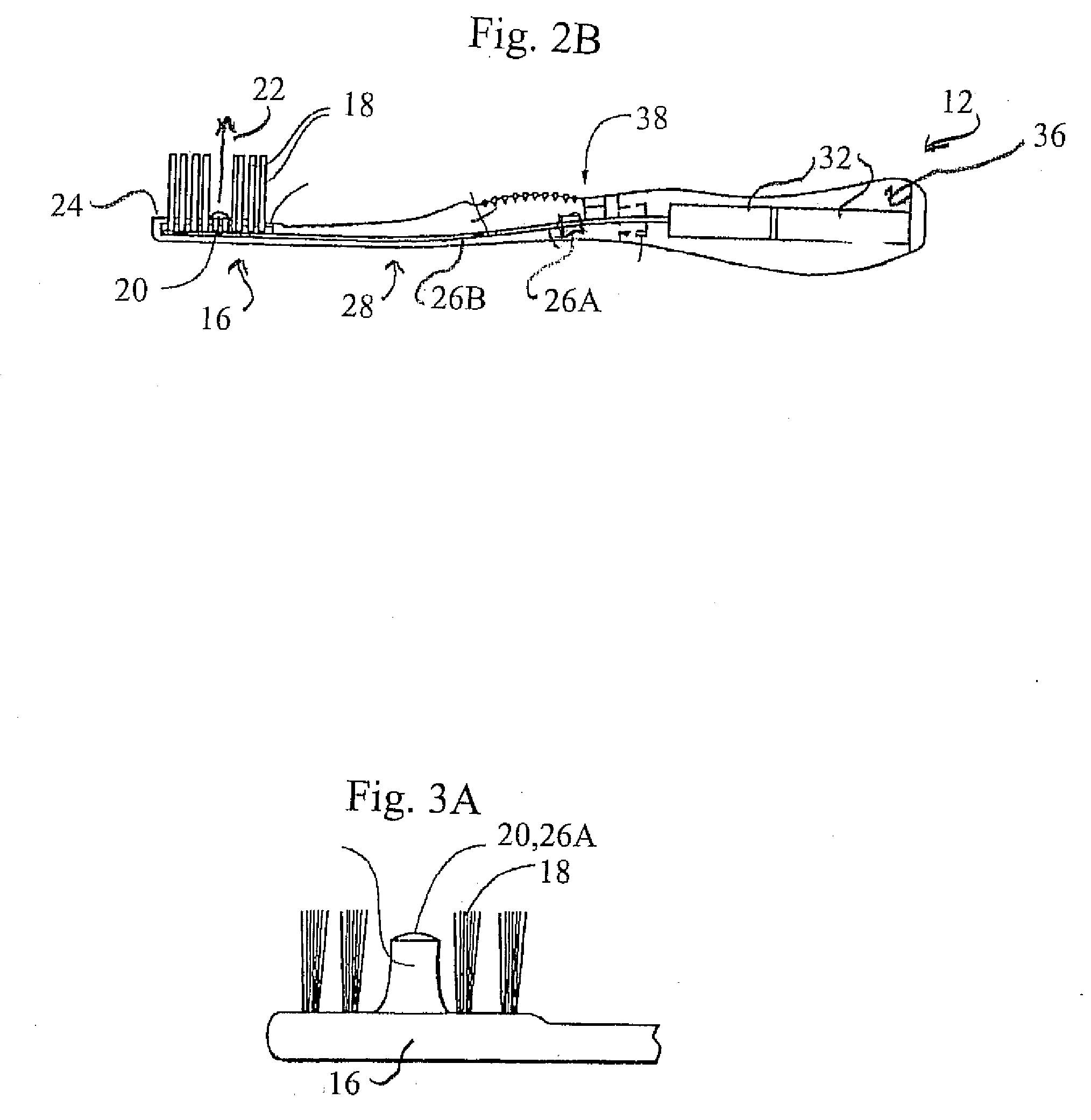 Photocatalysis process toothbrush