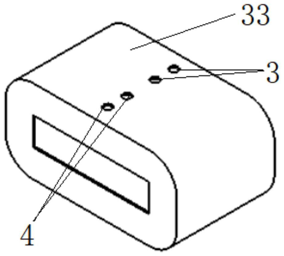 Cake type solid insulation high-frequency transformer based on 3D printing