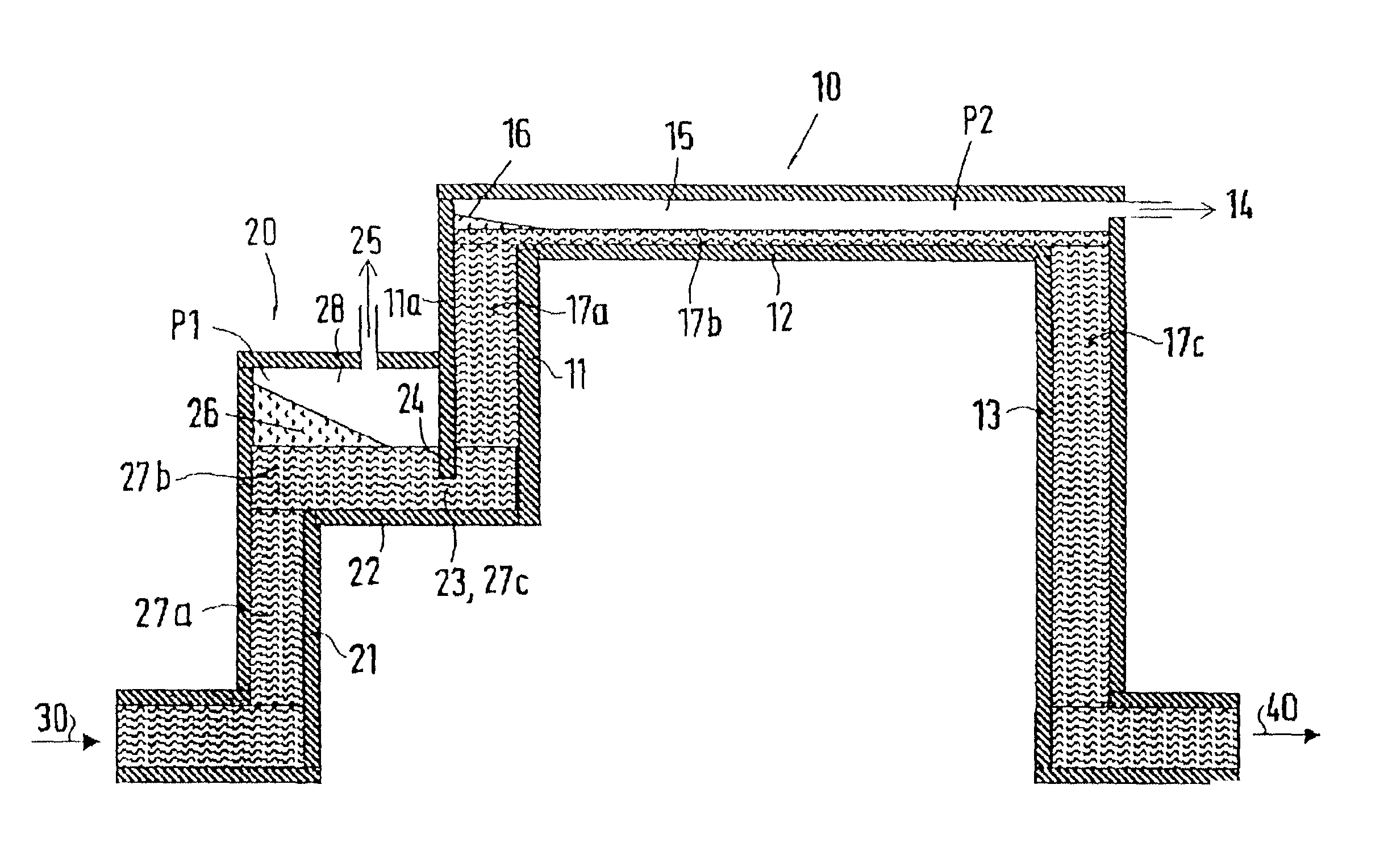 Method and device for refining a glass melting