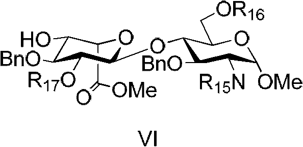 Compound for preparing fondaparinux sodium, preparation method thereof and preparation method of fondaparinux sodium