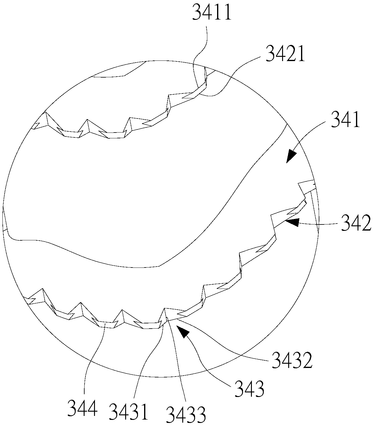 Screw with low spin lock torque