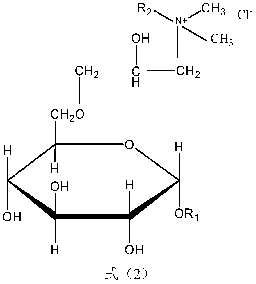 A kind of silicate-cationic alkyl glucoside drilling fluid and preparation method thereof