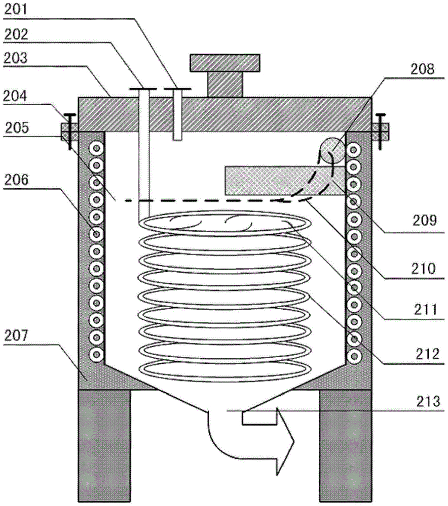 Kitchen waste phase separation production device and production method