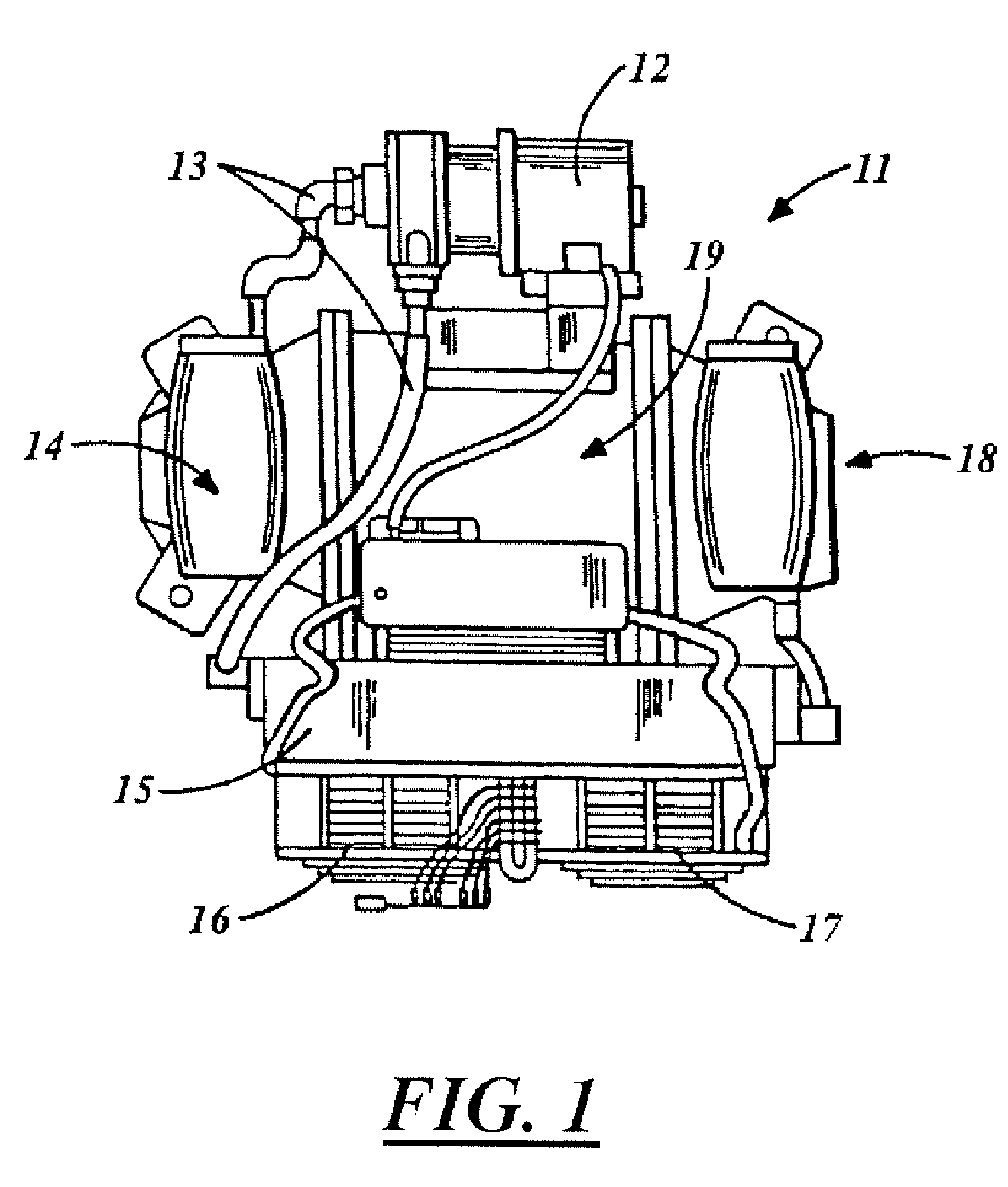 Structure for collecting scattered electrons