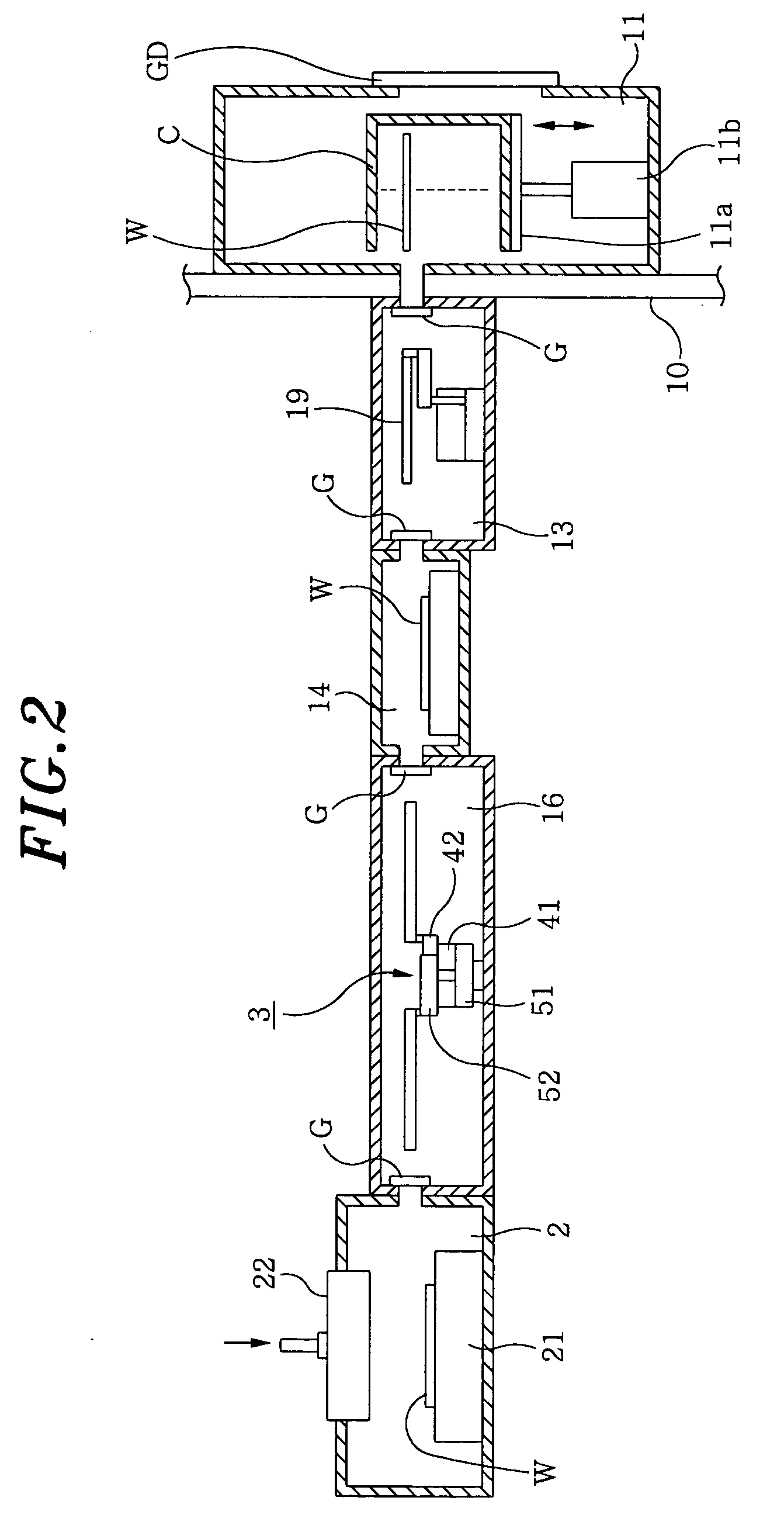 Substrate processing apparatus and substrate transferring method