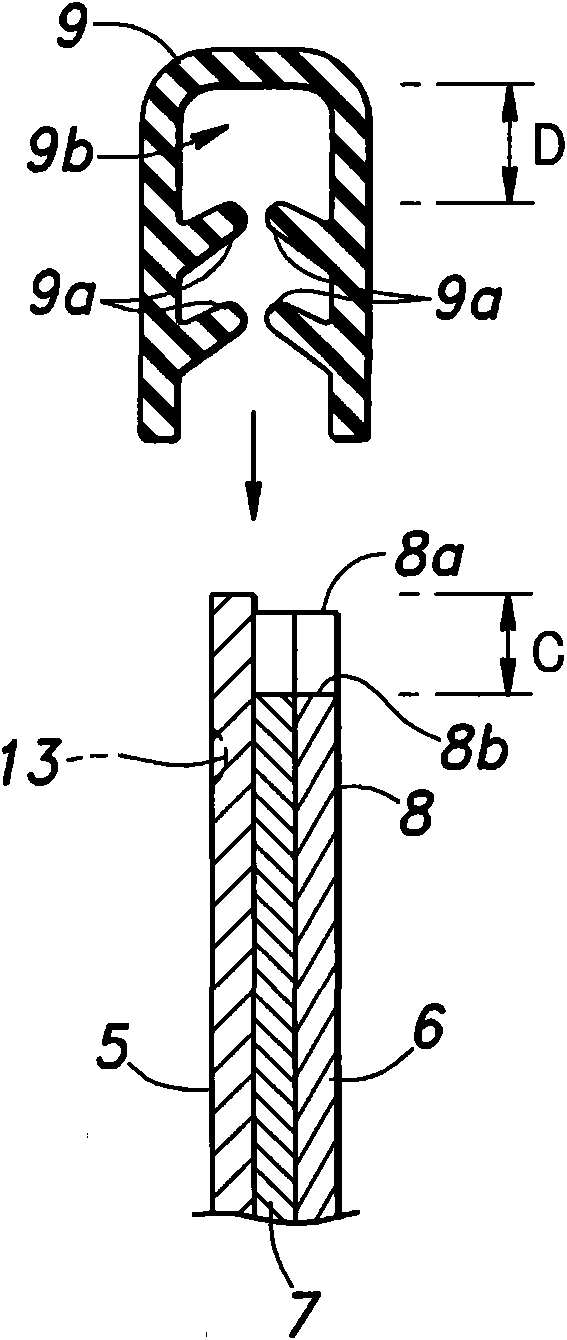 Workpiece to be spot-welded