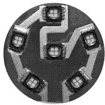 Metal substrate of heat conducting aluminium-based core and preparation method thereof