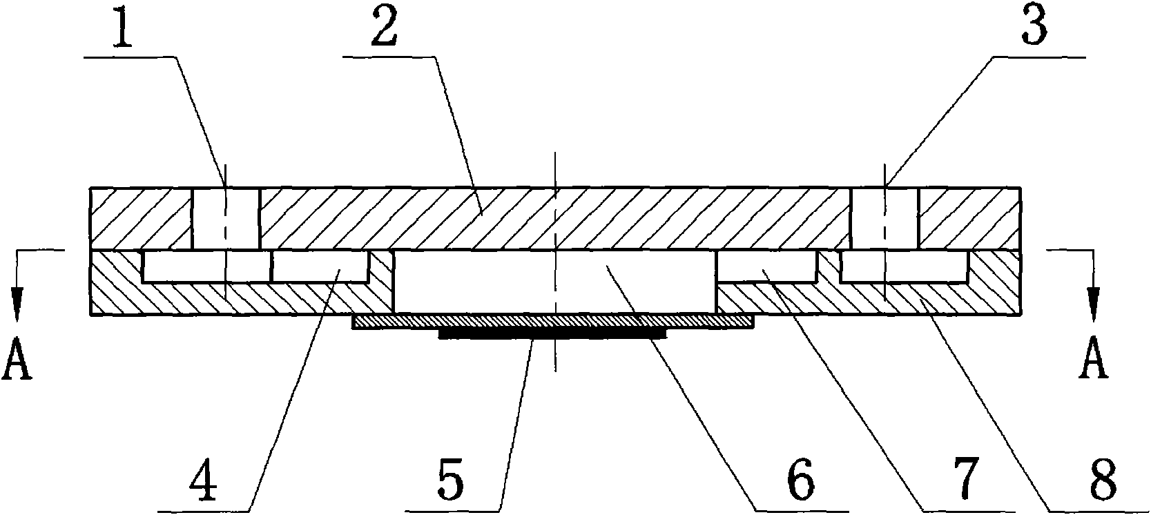 Valve-free piezoelectric pump of logarithmic spiral combined tube