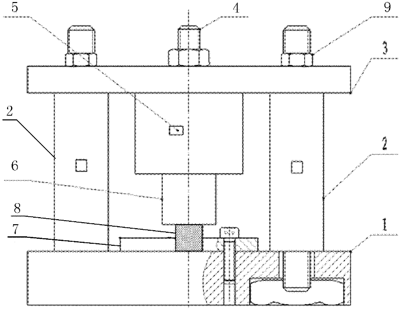 Method for predicting rubber storage life on basis of compression stress relaxation test equipment