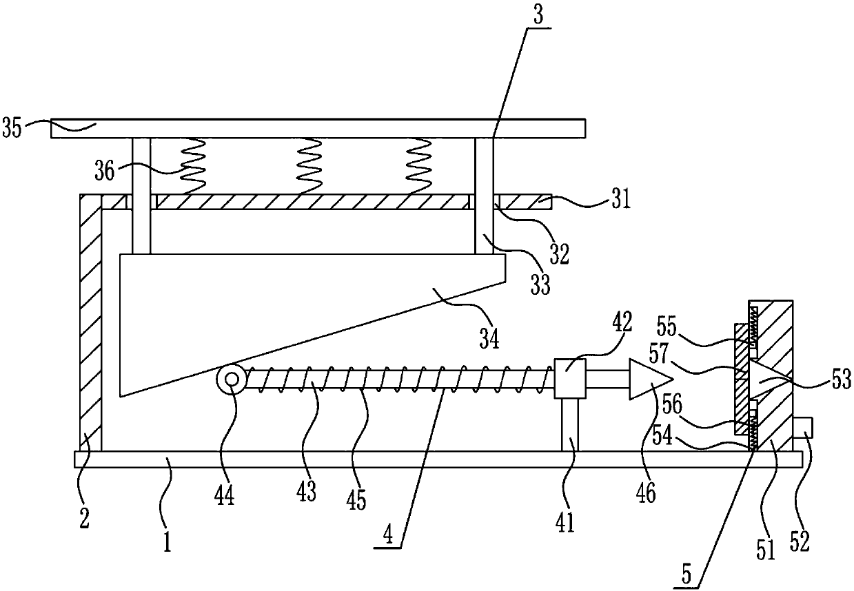 Alarm device for trunk load limitation