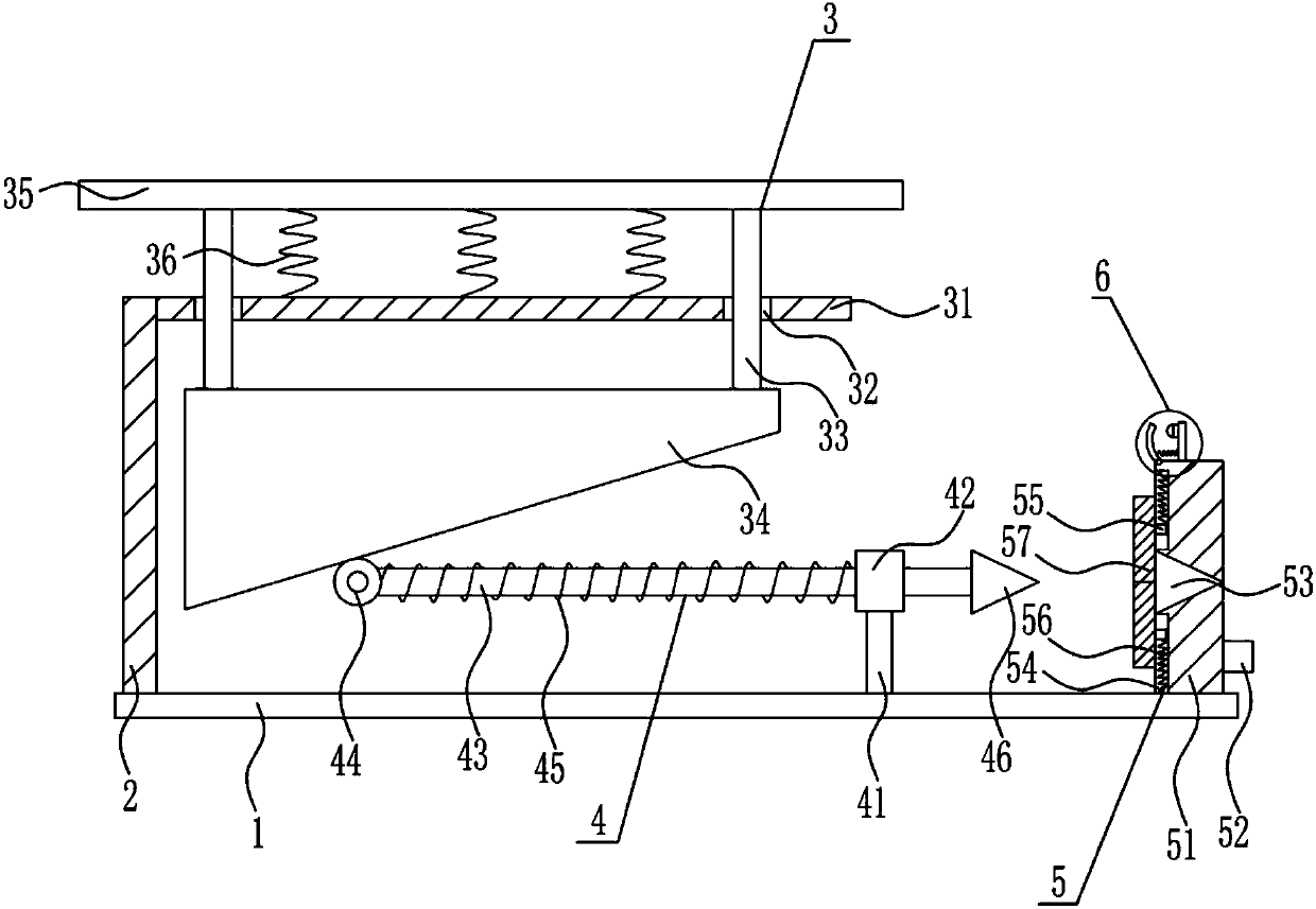 Alarm device for trunk load limitation