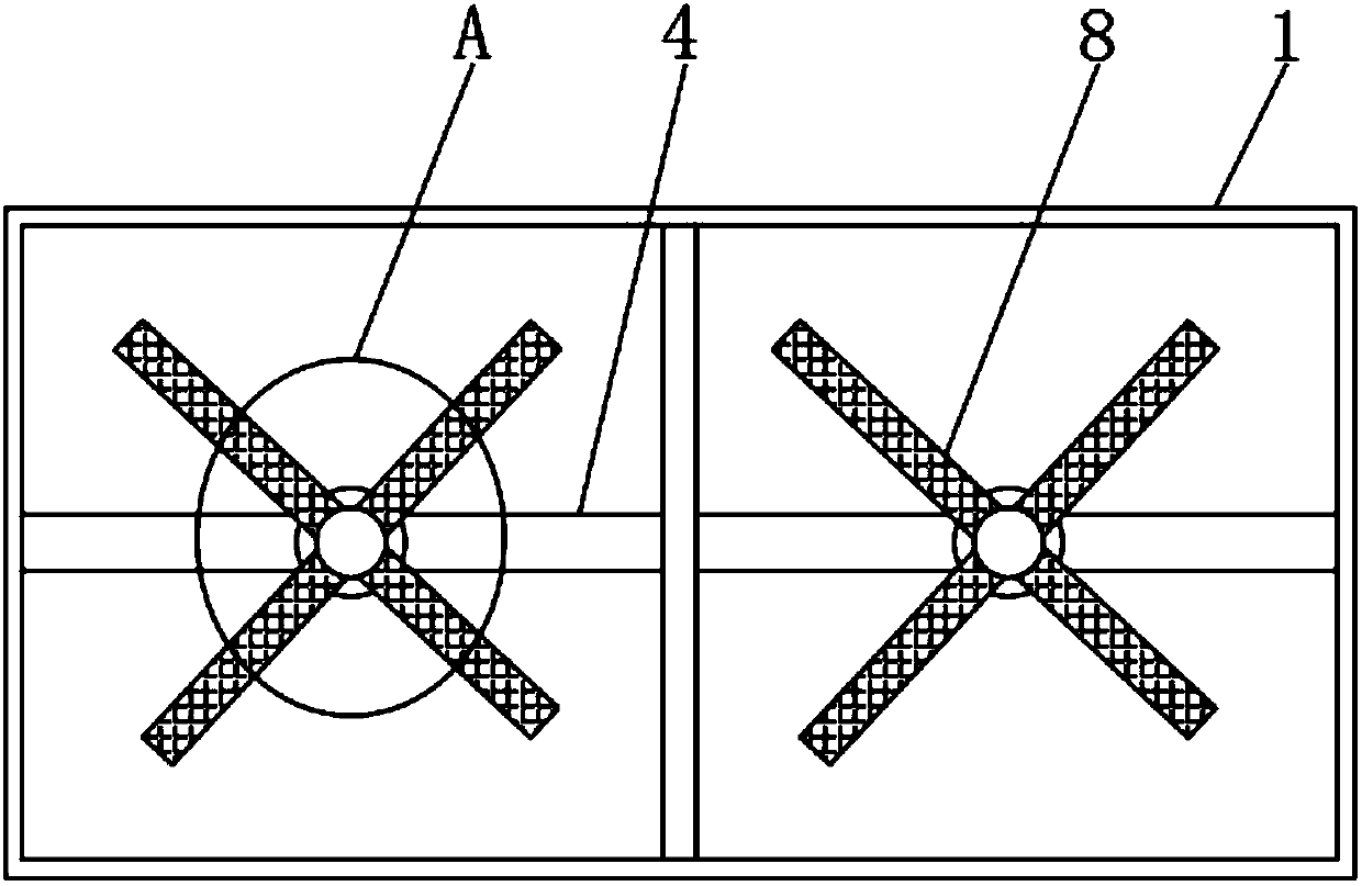 Automatic temperature decreasing device for outer wall of building