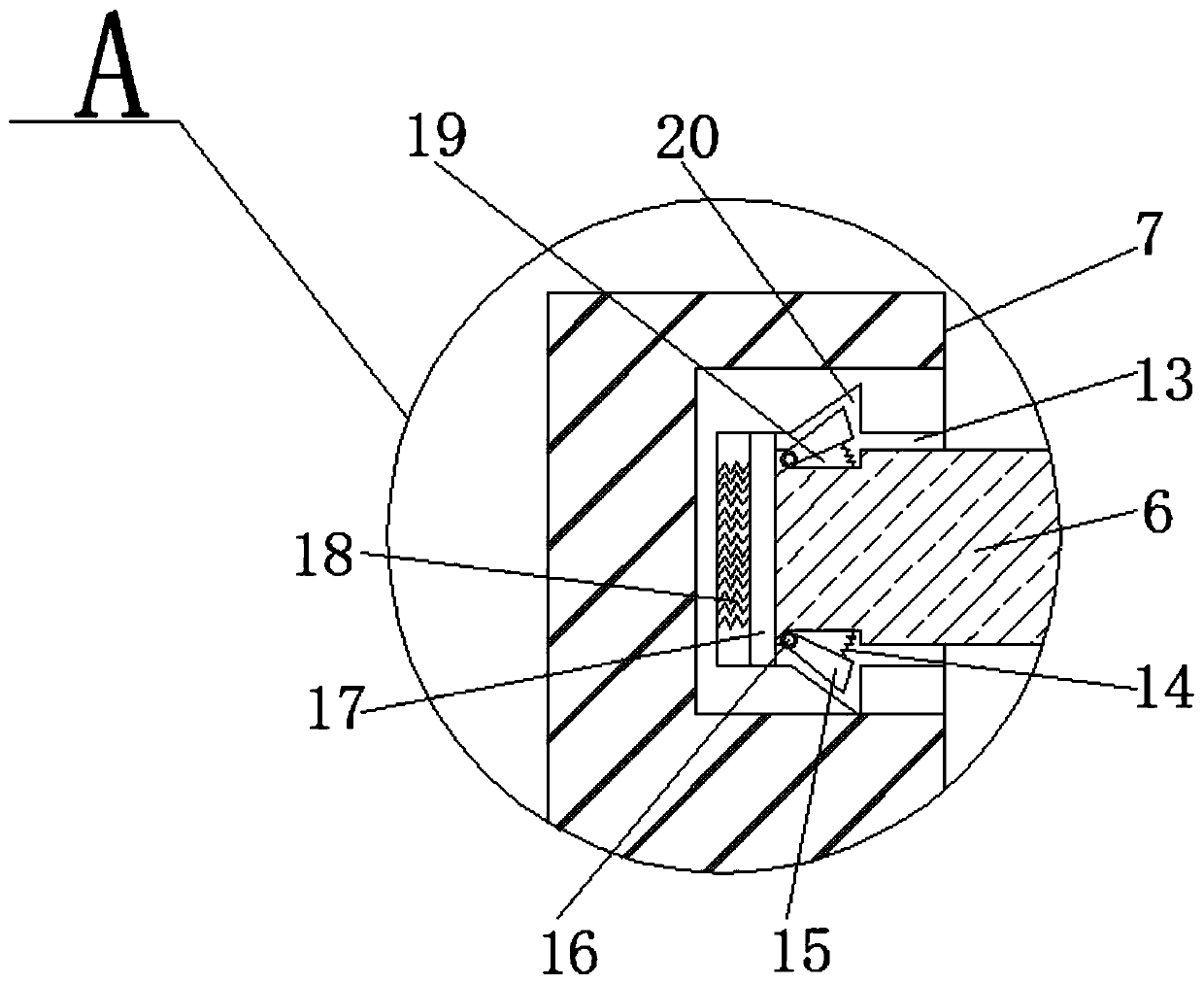 Safety protective fence for road and bridge